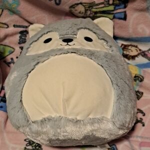 Gray and Cream Plush Toy